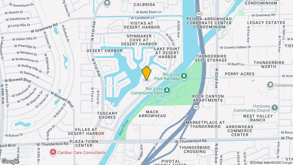14510 N 87th Ave Mapa y Detalles de la Ubicación