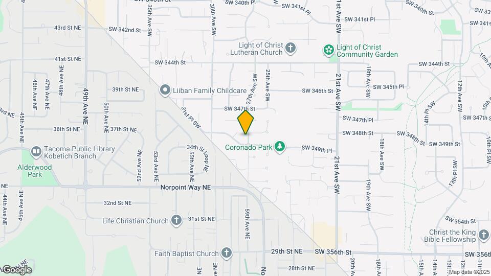 34811 27th Ave SW Mapa y Detalles de la Ubicación