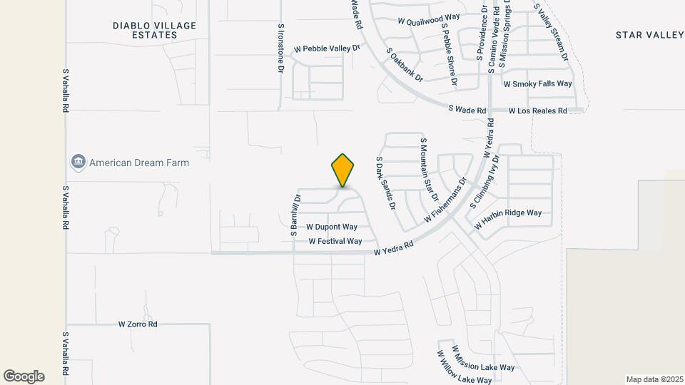 7033 W Hidden River Way Map and Location Details