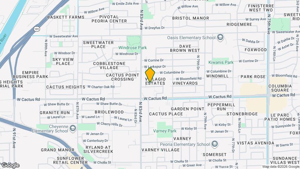 8278 W Charter Oak Rd Map and Location Details