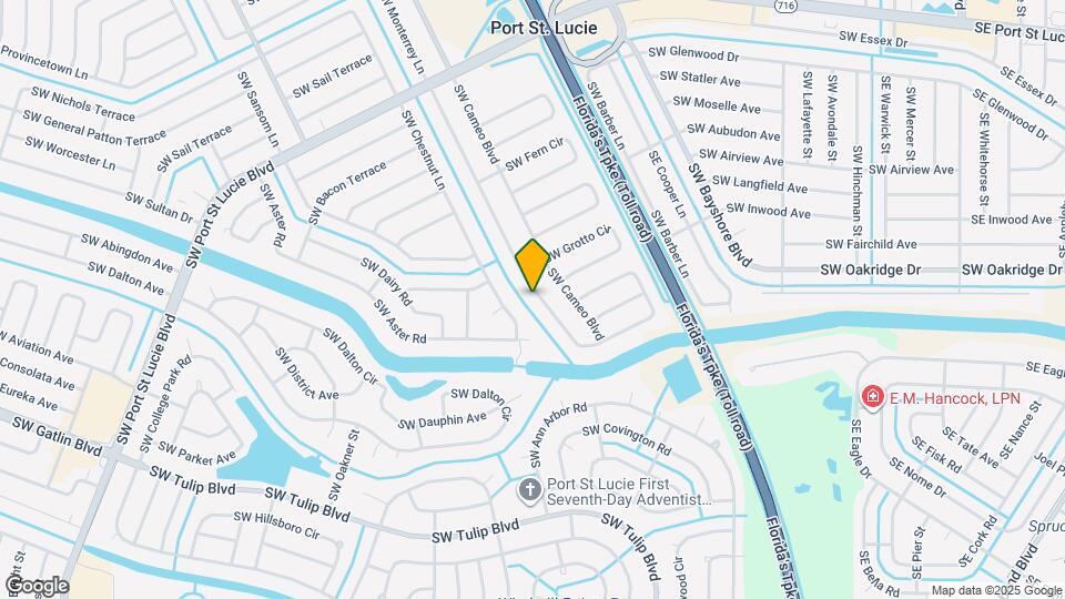 2626 SW Monterrey Ln Map and Location Details