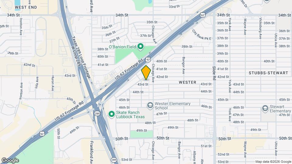 5510 43rd St Mapa y Detalles de la Ubicación