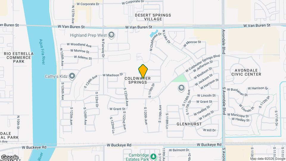 112 S 120th Ave Mapa y Detalles de la Ubicación