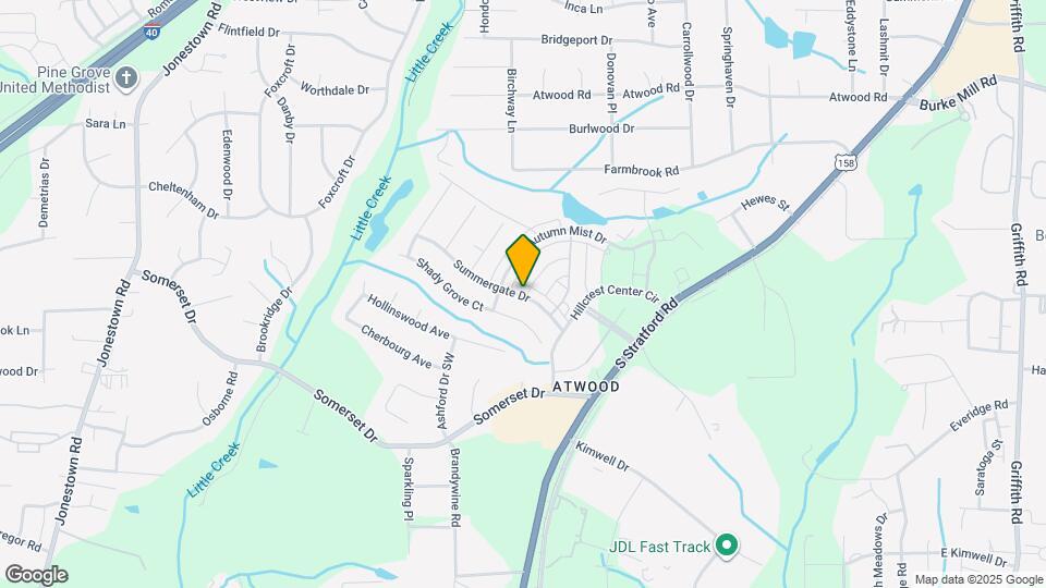 374 Summergate Dr Map and Location Details