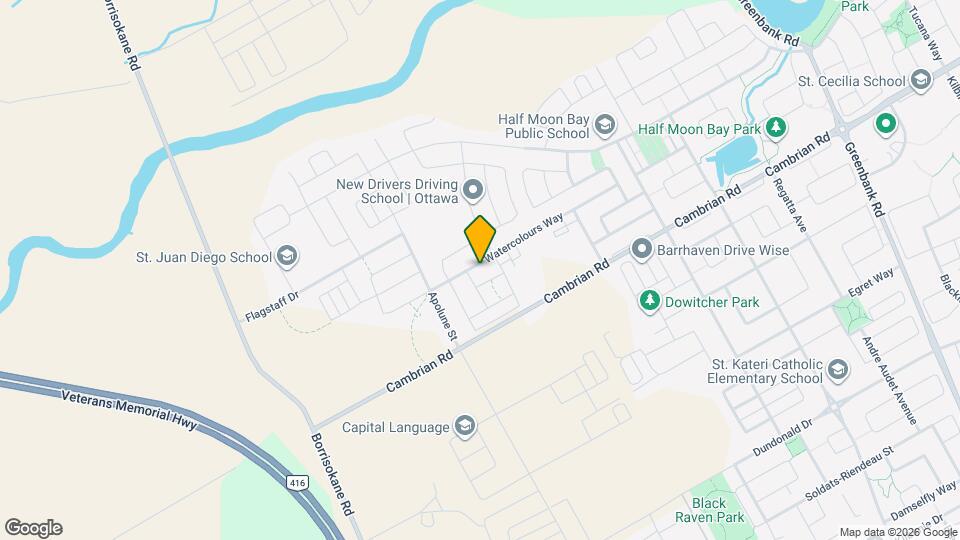 2326 Watercolours Way Map and Location Details