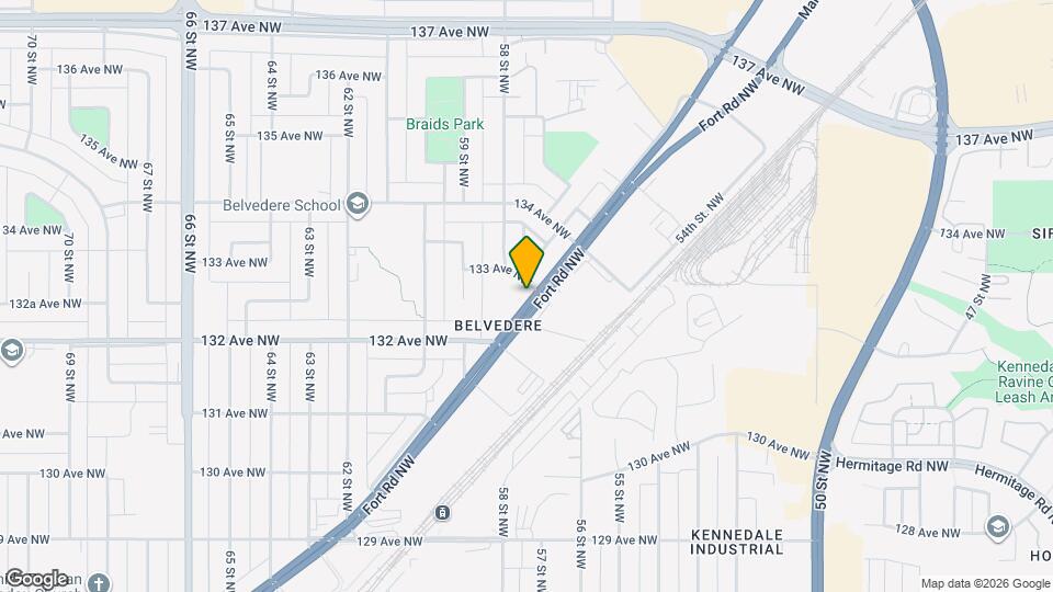 13230 Fort Rd NW Map and Location Details