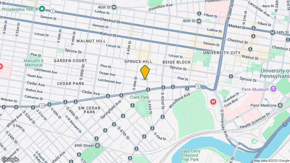 4300-4302 Osage Ave Map and Location Details