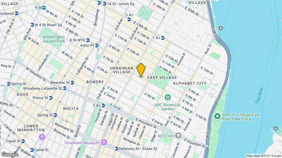 114 E 7th St Mapa y Detalles de la Ubicación