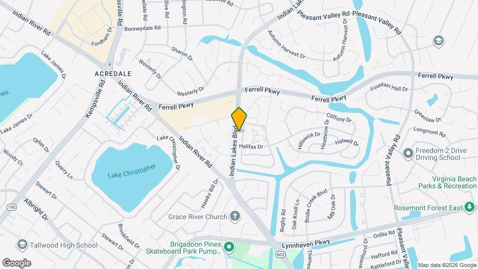 1441 Deerpond Ln Map and Location Details