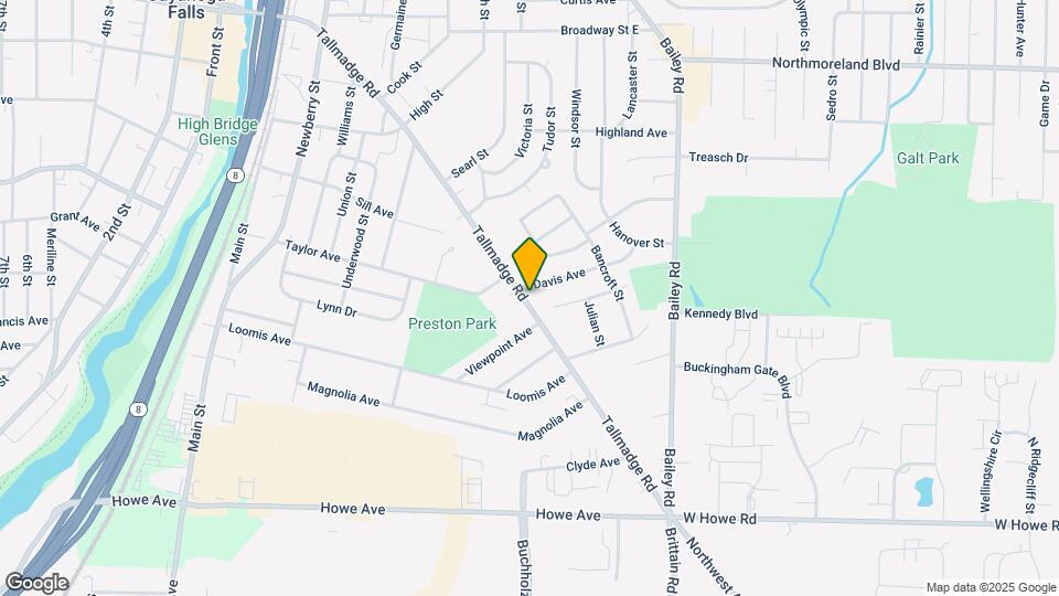 789 Tallmadge Rd Map and Location Details