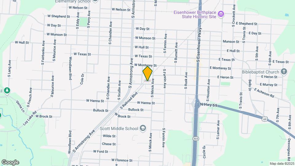 613 W Murray St Map and Location Details