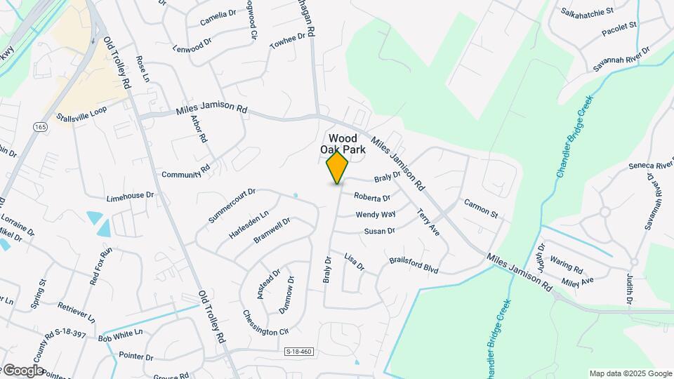 138 Braly Dr, Unit A Map and Location Details