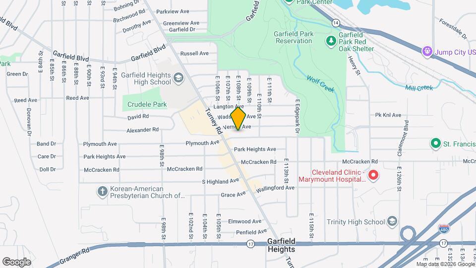 10721 Plymouth Ave Mapa y Detalles de la Ubicación