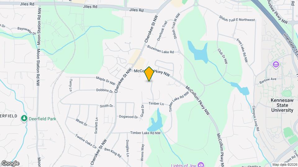3555 Kennesaw Station Dr Map and Location Details