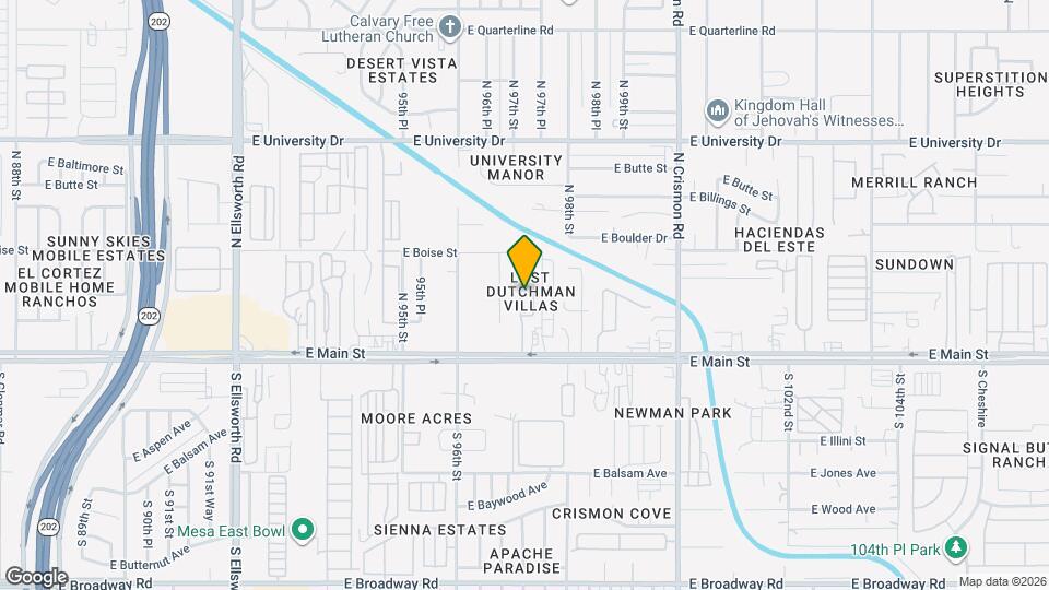 113 N Warren St Map and Location Details