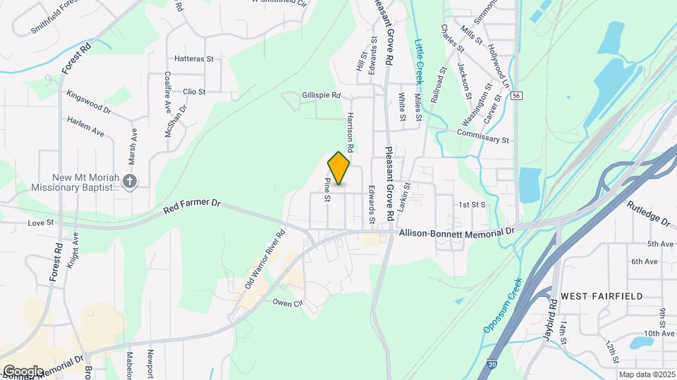 921 Garywood Pl Mapa y Detalles de la Ubicación