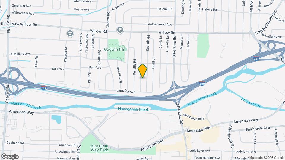 1892 Capri Rd Map and Location Details