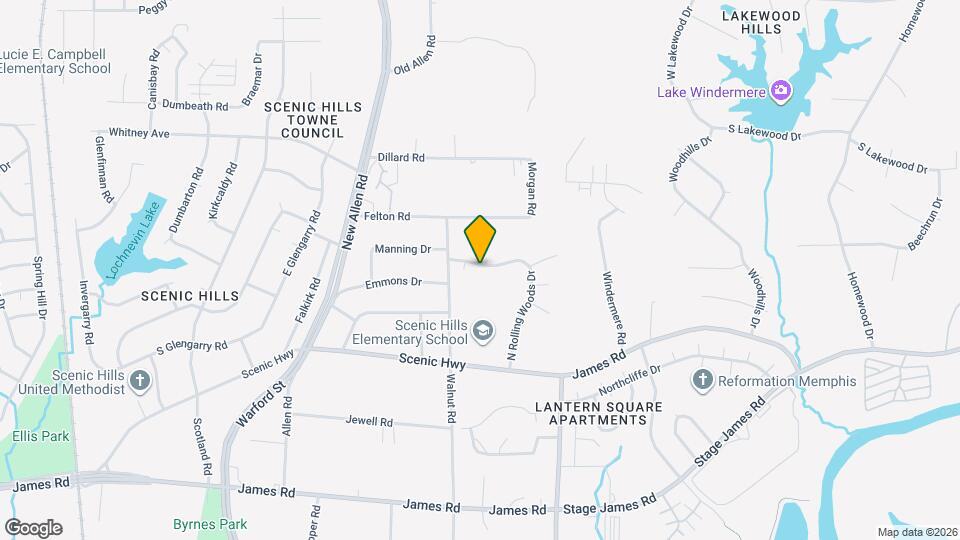 3465 E Rolling Woods Dr Map and Location Details