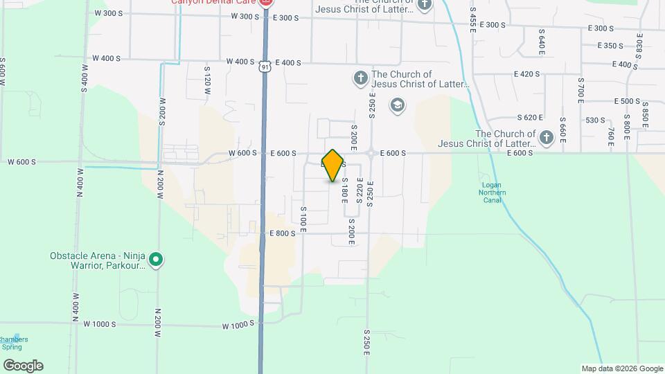 676 S 150 E Map and Location Details