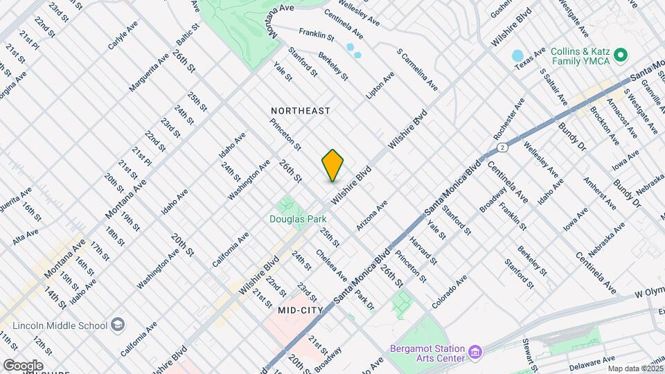 1142 Princeton St Map and Location Details
