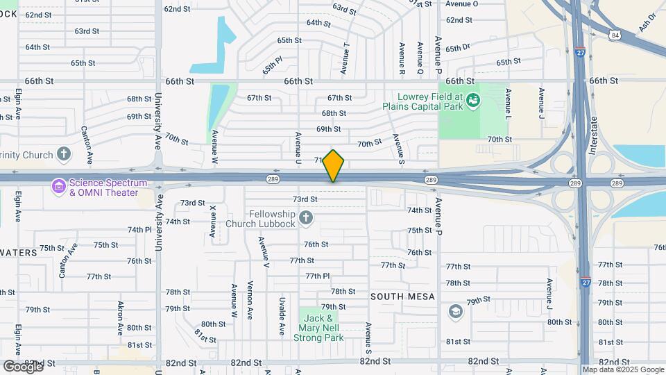 1941 S Loop 289 Map and Location Details