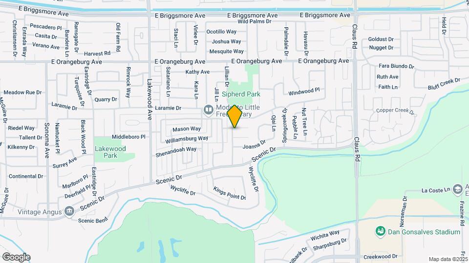 3400 Winchester Ct Map and Location Details