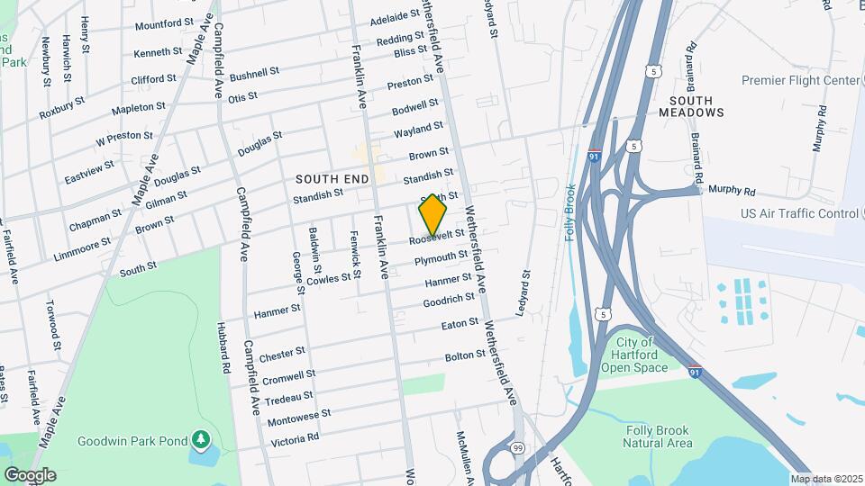 25 Roosevelt St Map and Location Details
