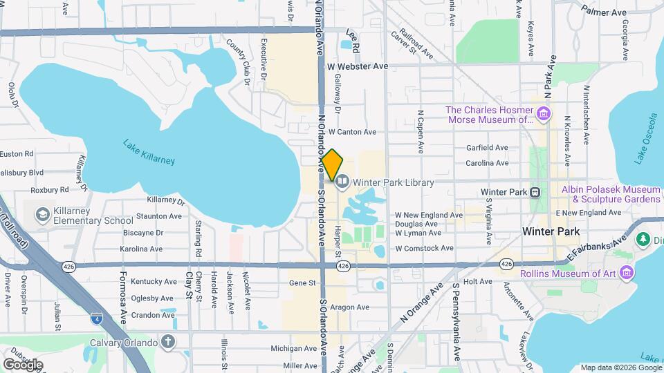 Florida Apartment Assn Map and Location Details