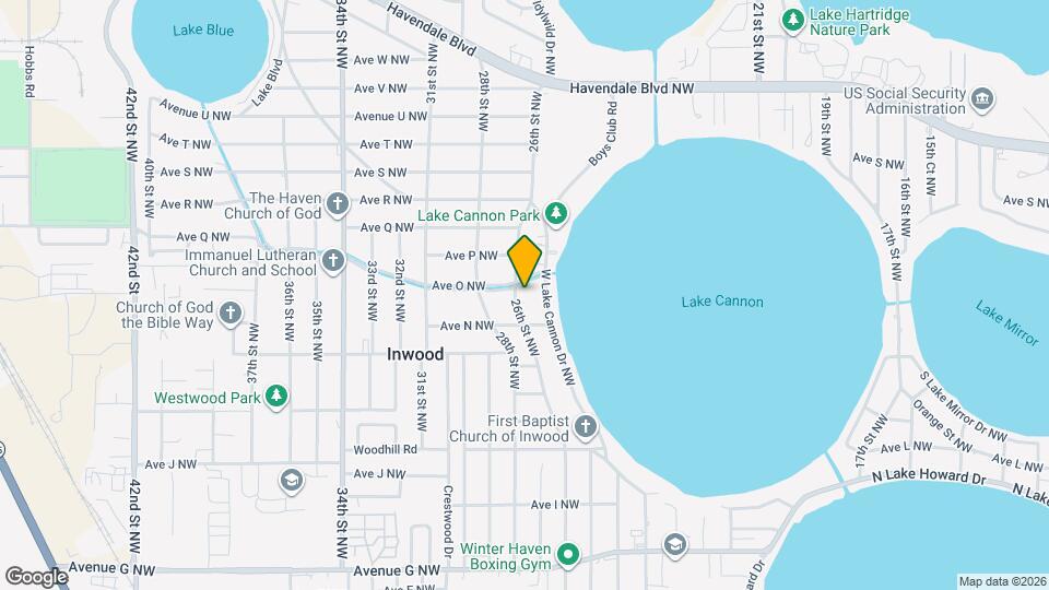 2504 Ave O NW, Unit B Downstairs Mapa y Detalles de la Ubicación