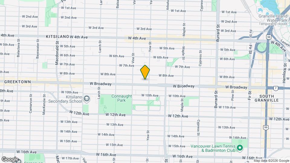 New Pointe Terrace Map and Location Details