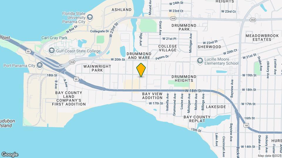 1830 High Ave Mapa y Detalles de la Ubicación