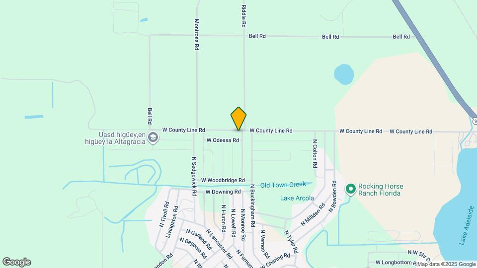 2905 W County Line Rd Map and Location Details