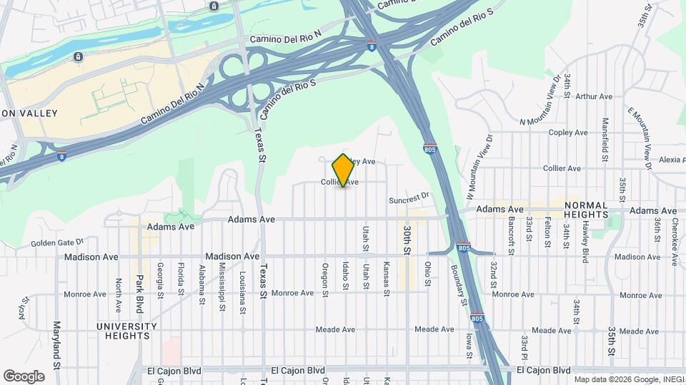 4772 Idaho St Map and Location Details