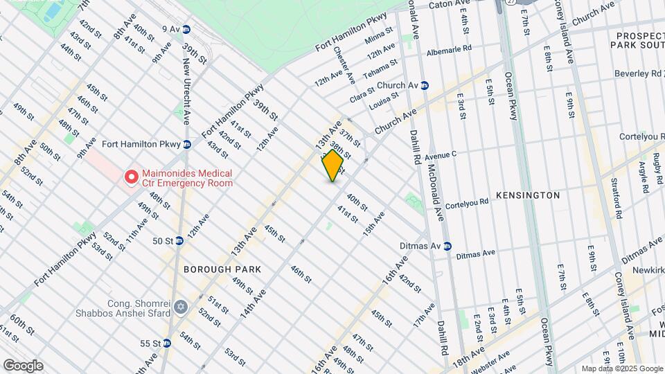 1366 40th St Mapa y Detalles de la Ubicación