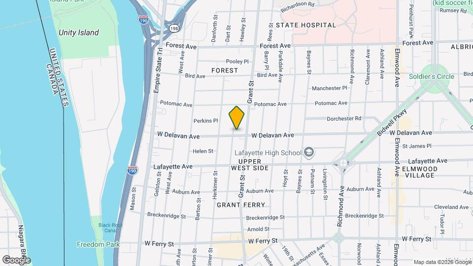 228 W Delavan Ave, Unit Lower Mapa y Detalles de la Ubicación