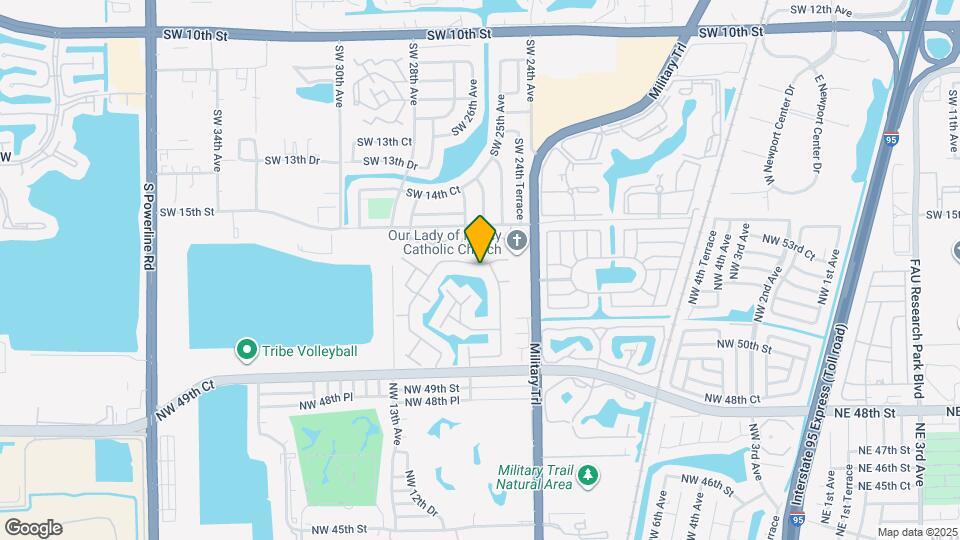 1030 NW 53rd St Map and Location Details