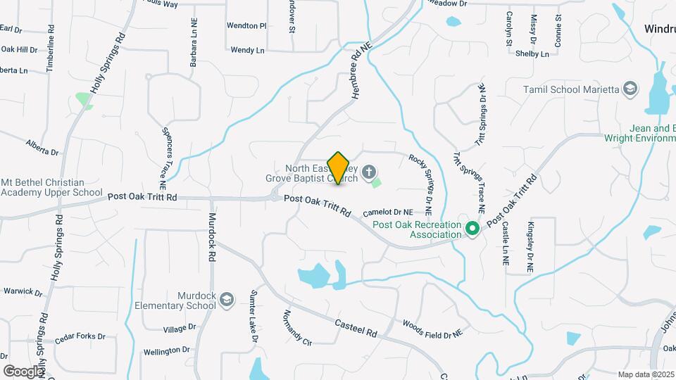 3298 Robinson Oaks Way NE Map and Location Details
