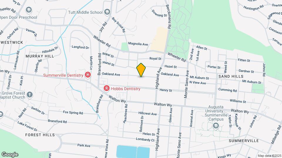 2718 Oakland Ave Mapa y Detalles de la Ubicación