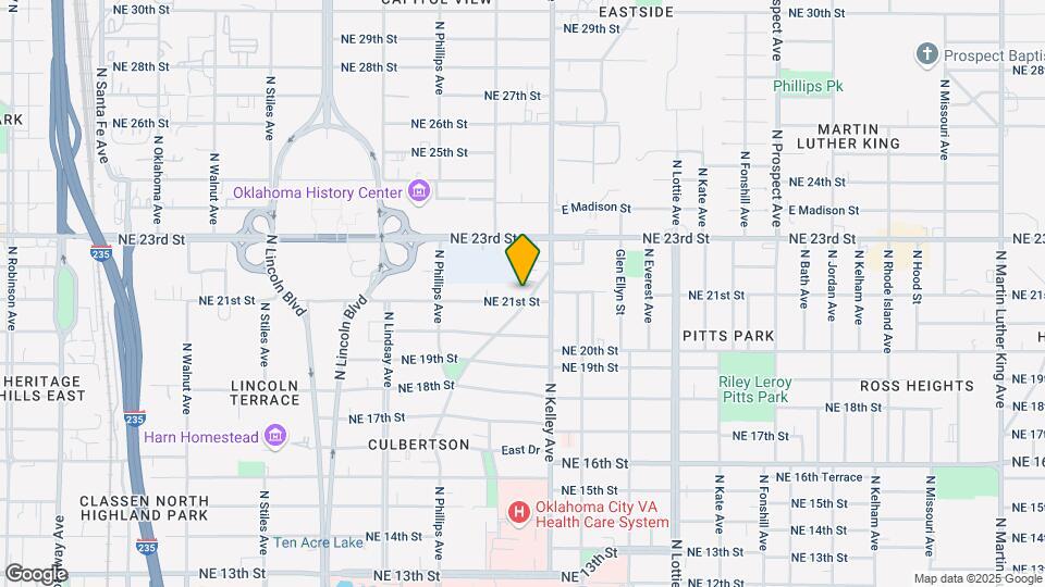 929 NE 21st St Map and Location Details