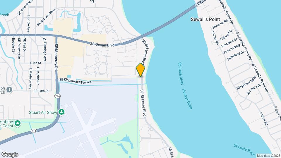 1042 SE St Lucie Blvd Map and Location Details