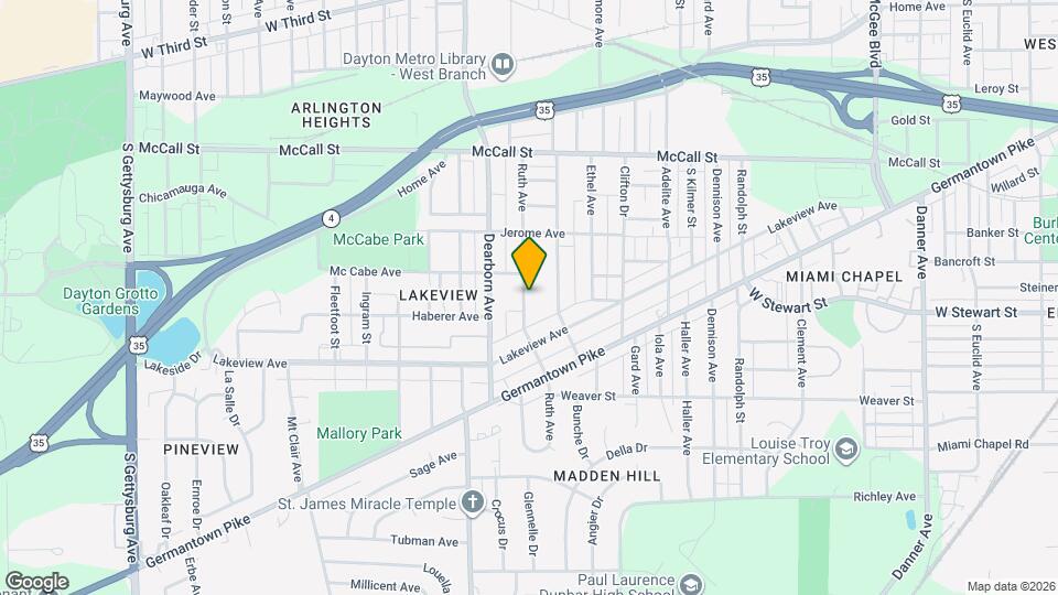 624 Ruth Ave Mapa y Detalles de la Ubicación