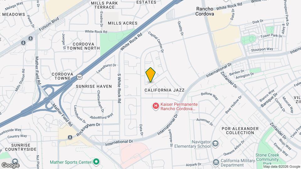 10846 Basie Way Mapa y Detalles de la Ubicación