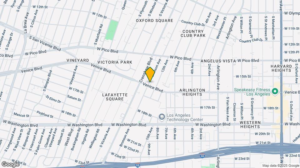 1522 Bronson Ave Map and Location Details