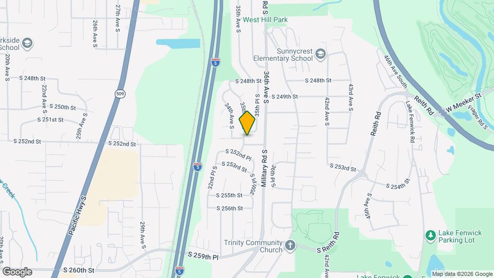 25110 35th Ave S, Unit #1, Boston, MA 02134 Mapa y Detalles de la Ubicación