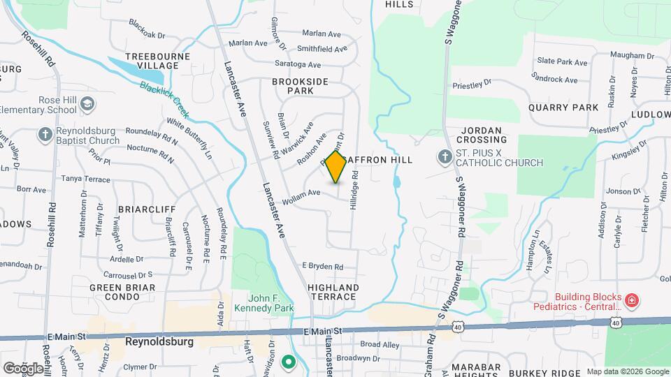 1055 Cottingham Rd Map and Location Details