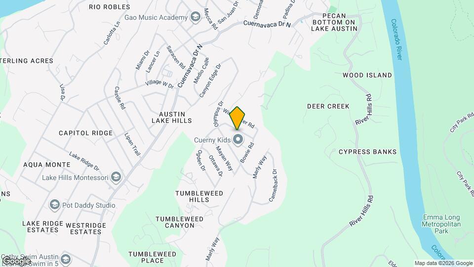 9401 Caracas Dr Map and Location Details