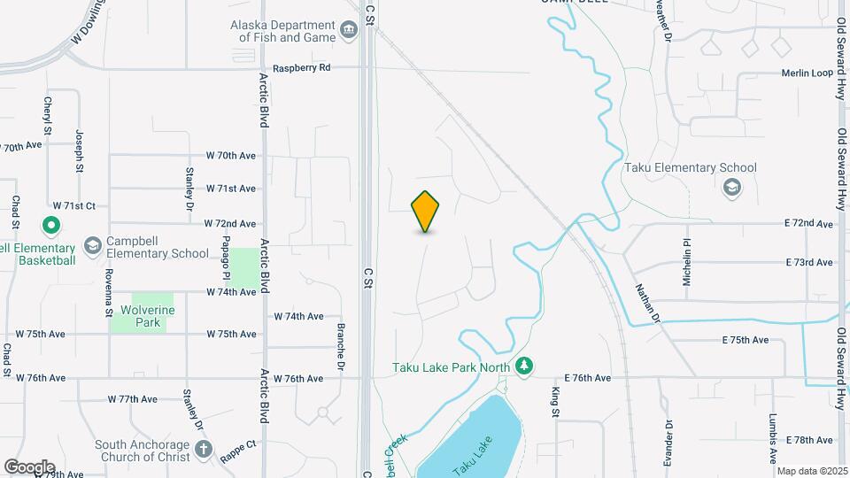 7351 Huntsmen Cir Map and Location Details