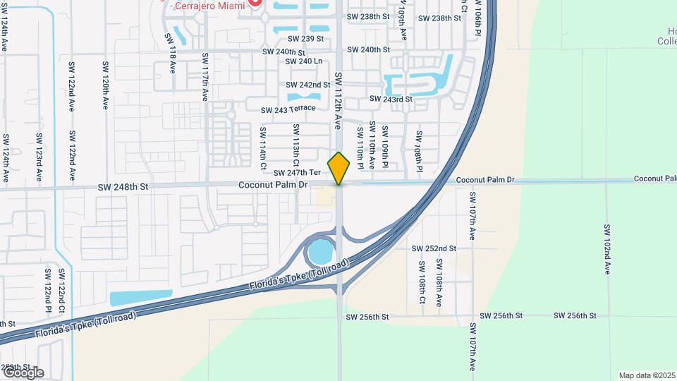 24970 SW 112th Ct Map and Location Details
