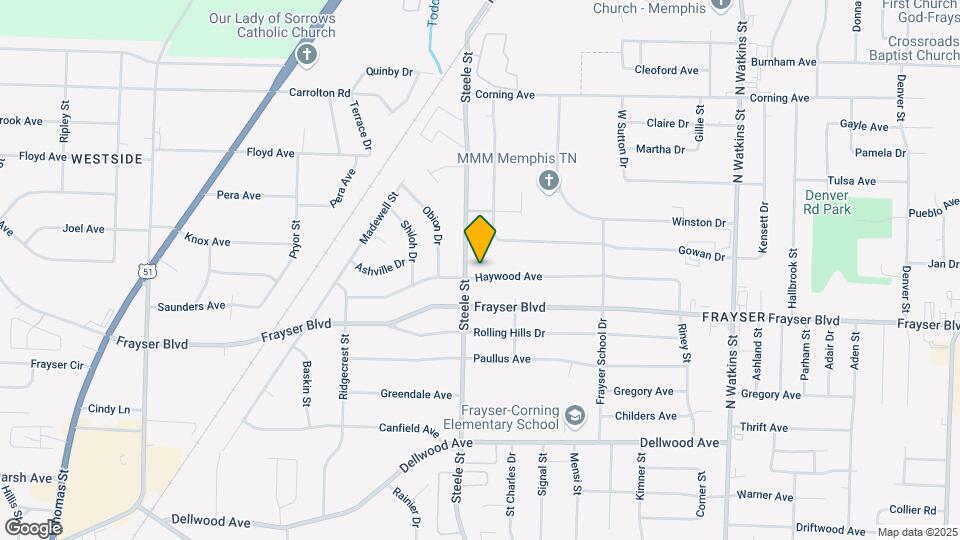 1484 Haywood Ave Map and Location Details