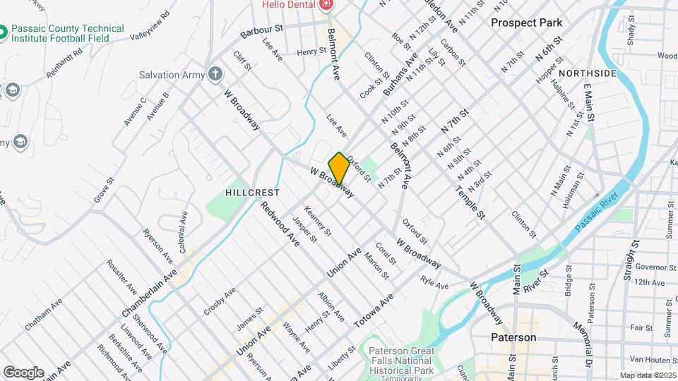 309 W Broadway Map and Location Details